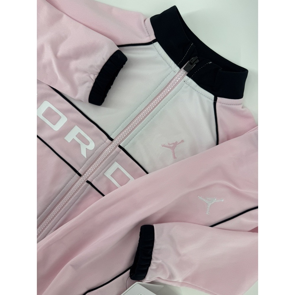 Nike Air Jordan Jacket pants Girls pink set outfit New NWT 3T